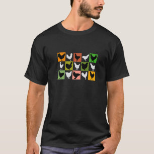 Schöne Hühner Viele Verschiedene Hühnerrassen F T-Shirt