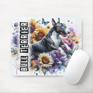 Schöne Hunderassen/Bull Terrier Dog Mousepad