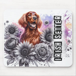 Schöne Hunderassen/Irish Setter Dog Mousepad