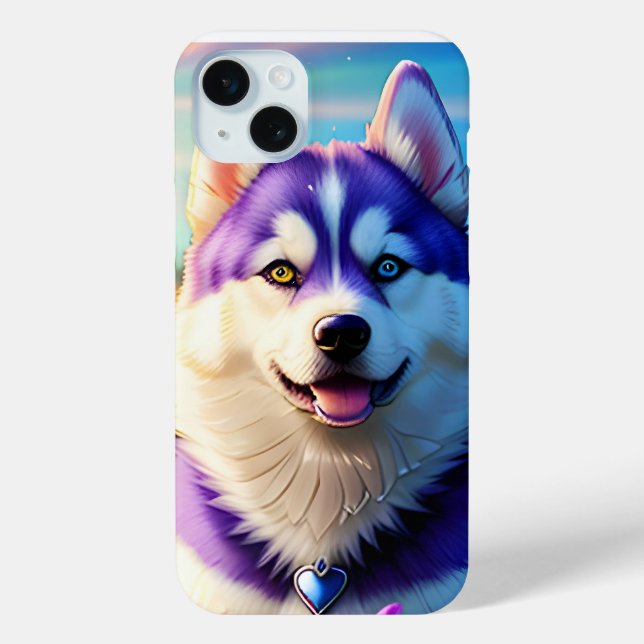 Schöne Husky Welppy One Case-Mate iPhone Hülle (Rückseite)