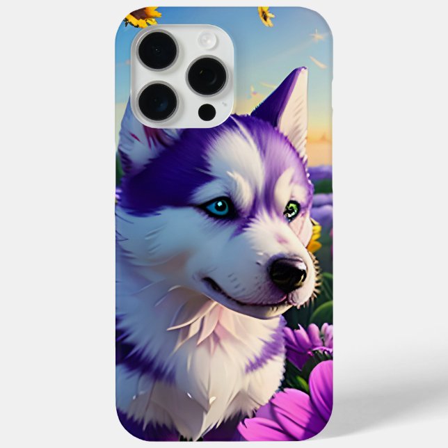 Schöne Husky Welppy Two Case-Mate iPhone Hülle (Rückseite)