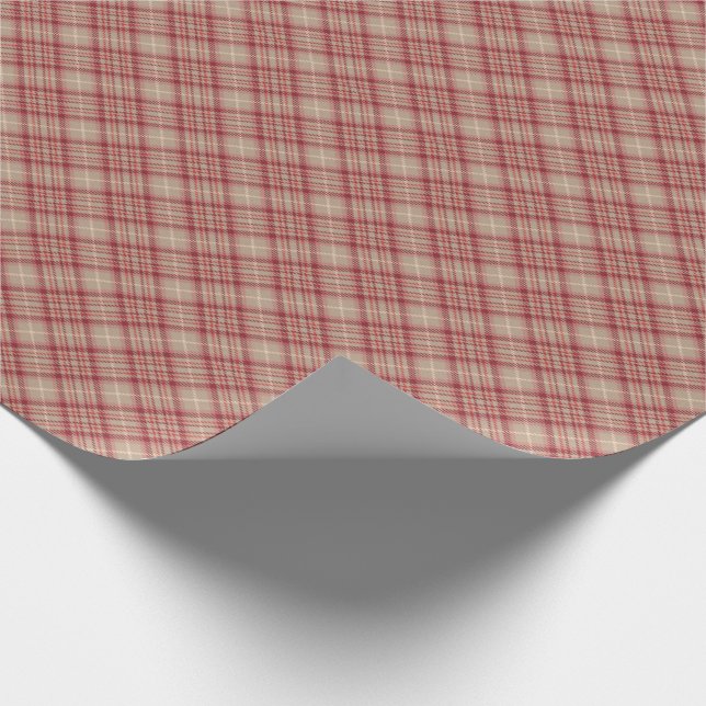 Schöne Hütte Weihnachten Geschenkpapier (Ecke)