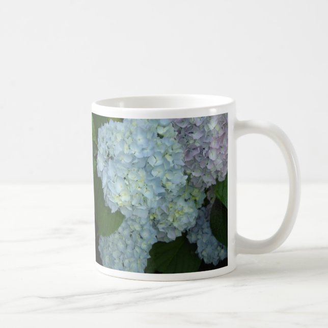 Schöne Hydrangea-Tasse Kaffeetasse (Rechts)