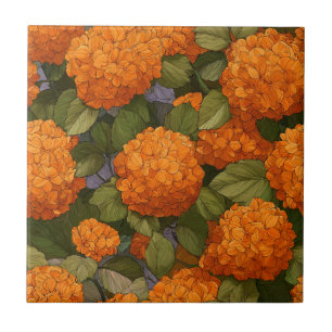 Schöne Hydrangeas-Fliesen für stilvolle Eintritte Fliese