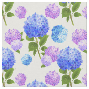 Schöne Hydrangeas Stoff