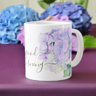 Schöne Hygrangea-Blume, Sommerlicher guter Morgen Jumbo-Tasse