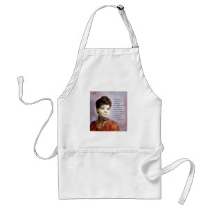 Schöne Ida B Wells Aquarell Schürze