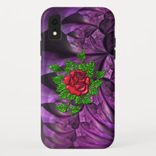 Schöne ikonische Rote Rose Case-Mate iPhone Hülle