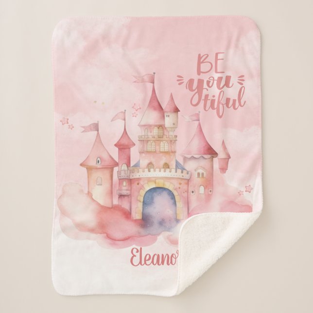 Schöne, individuell anpassbar sherpadecke (Vorderseite)