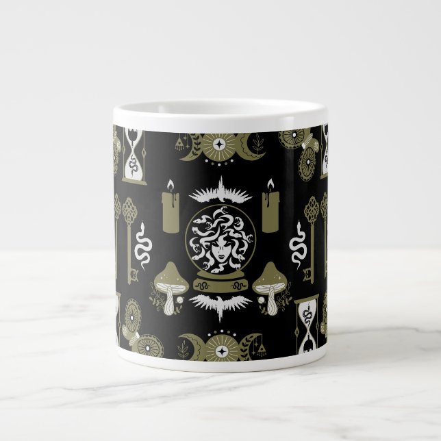 Schöne Innendekoration Jumbo-Tasse (Vorderseite)