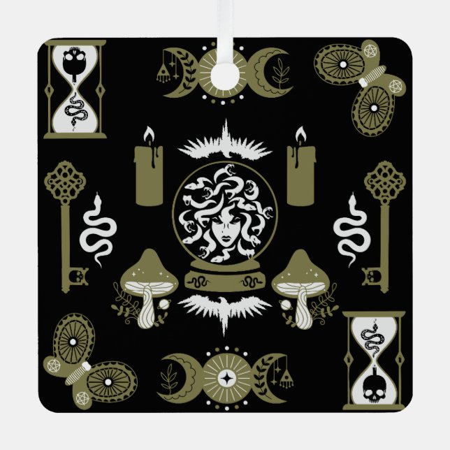 Schöne Innendekoration Ornament Aus Metall (Vorderseite)