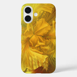 Schöne innere Iris in warmem Gelb iPhone 16 Hülle