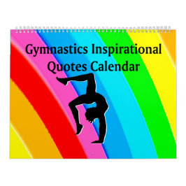 SCHÖNE INSPIRATIONELLE QUOTEN GYMNASTICS KALENDER