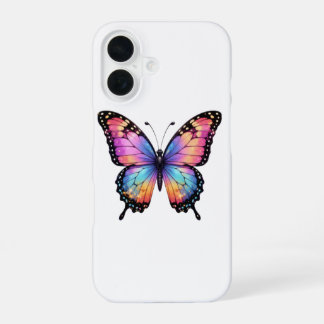Schöne Iphone 16 Hülle mit Schmetterlingsbild