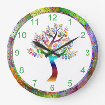 Schöne Iridescent Rainbow Tree Boho Bohemisch