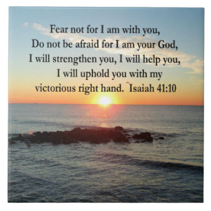 SCHÖNE ISAIAH 41:10 SONNE FLIESE