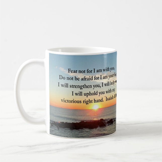 SCHÖNE ISAIAH 41:10 SONNE TASSE (Links)