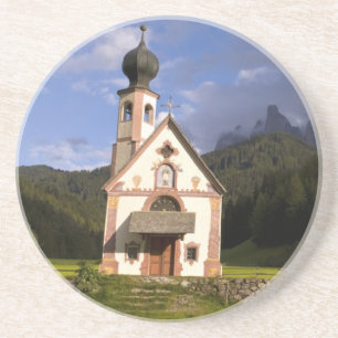 Schöne isolierte einsame Kirche namens Rainui Getränkeuntersetzer