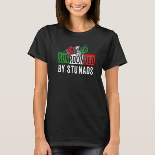 Schöne italienische Redewendungen umgeben von Stun T-Shirt