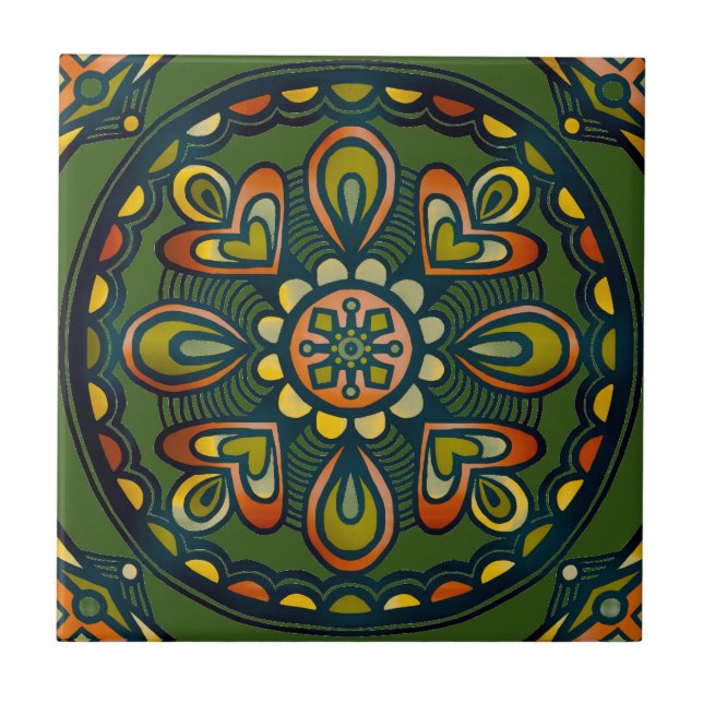 Schöne italienische Tile Fliese (Vorderseite)