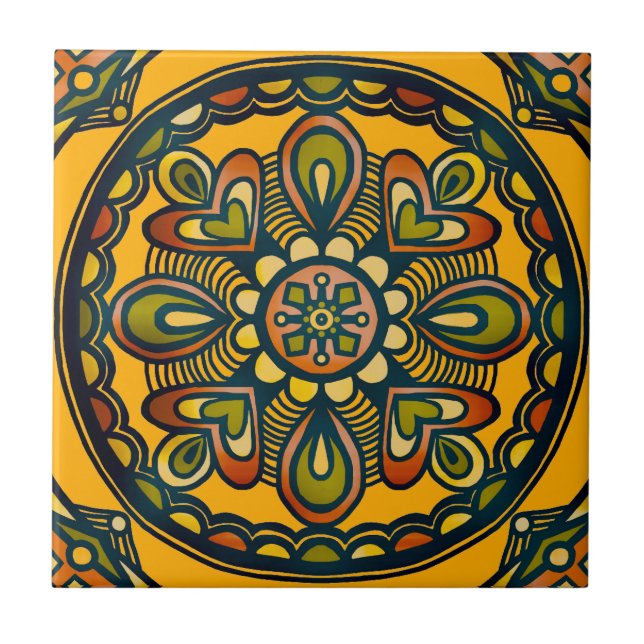 Schöne italienische Tile Fliese (Vorderseite)