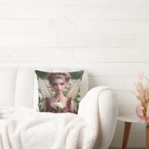 Schöne Januar Fairy in den Nelken