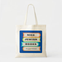 Schöne jüdische Bücher Podcast Logo Tasche
