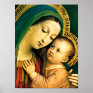 Schöne Jungfrau 18x24 Poster