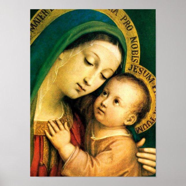 Schöne Jungfrau 18x24 Poster (Vorne)