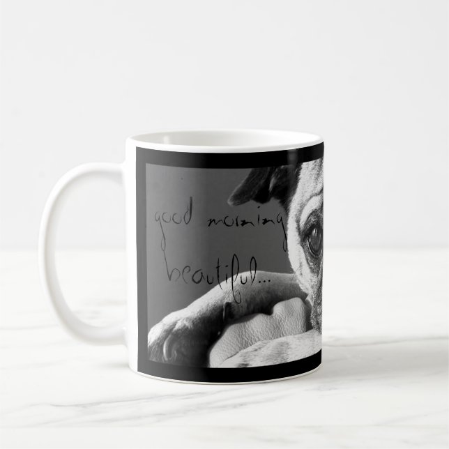 Schöne Kaffee-Tasse des gutenmorgens mit Roxy Kaffeetasse (Links)