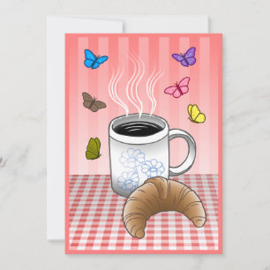 Schöne Kaffeezeit Karte