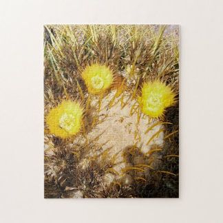 Schöne Kakteen Blume Puzzle
