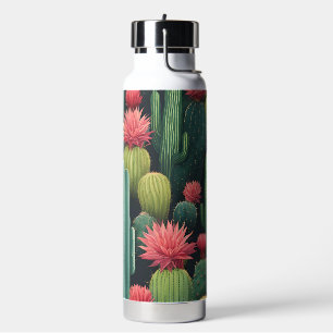Schöne Kaktusgarten Trinkflasche