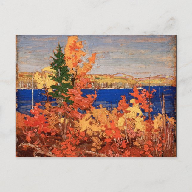 Schöne kanadische Herbstblätter Tom Thomson Postkarte (Vorderseite)