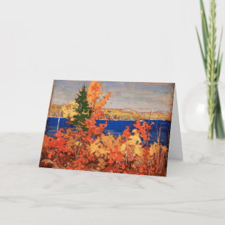 Schöne kanadische Kunst Herbst Foliage Tom Thomson Karte