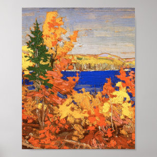 Schöne kanadische Kunst Herbst Foliage Tom Thomson Poster