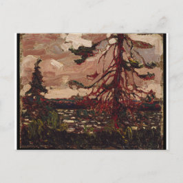 Schöne kanadische Szene Ragged Pine Tom Thomson Postkarte