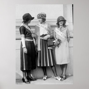 Schöne Kandidaten: Zwanzigerjahre Poster