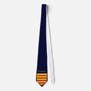 Schöne Katalonien-Flagge Krawatte