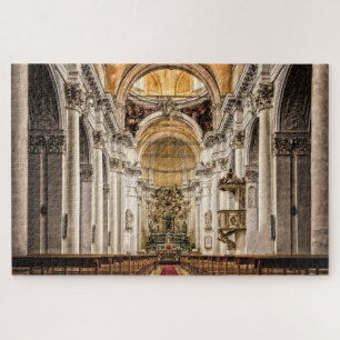 Schöne Kathedrale Innenraumszenen Puzzle