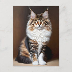 schöne Katze Postkarte