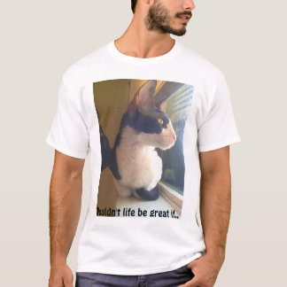 Schöne Katze T-Shirt