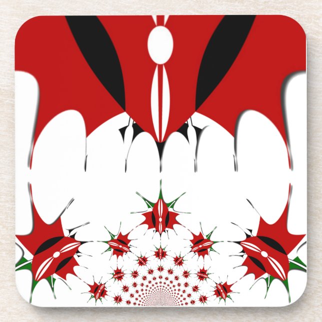 Schöne kenianische Flagge. Untersetzer (Vorderseite)