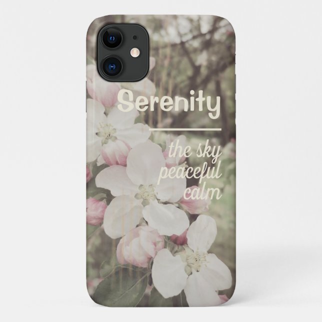 Schöne Kirschblüten Individuelle Name mit Bedeutun Case-Mate iPhone Hülle (Rückseite)