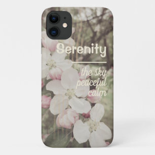 Schöne Kirschblüten mit individuellem Namen und Be Case-Mate iPhone Hülle