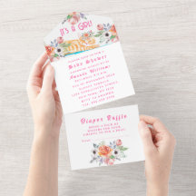 Schöne Kitten Blume Pink Es ist eine Girl Baby Dus