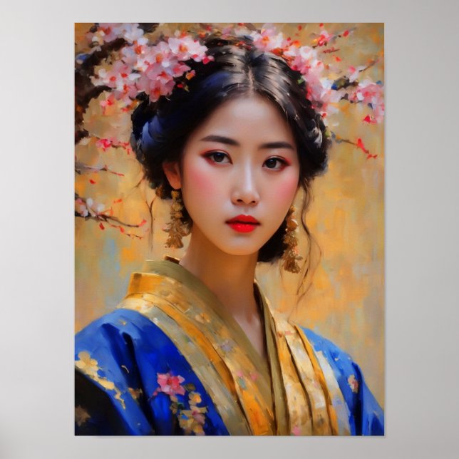 Schöne koreanische Lady Princess Poster (Vorne)