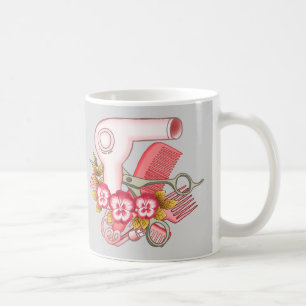 Schöne Kosmetikerin Kaffeetasse