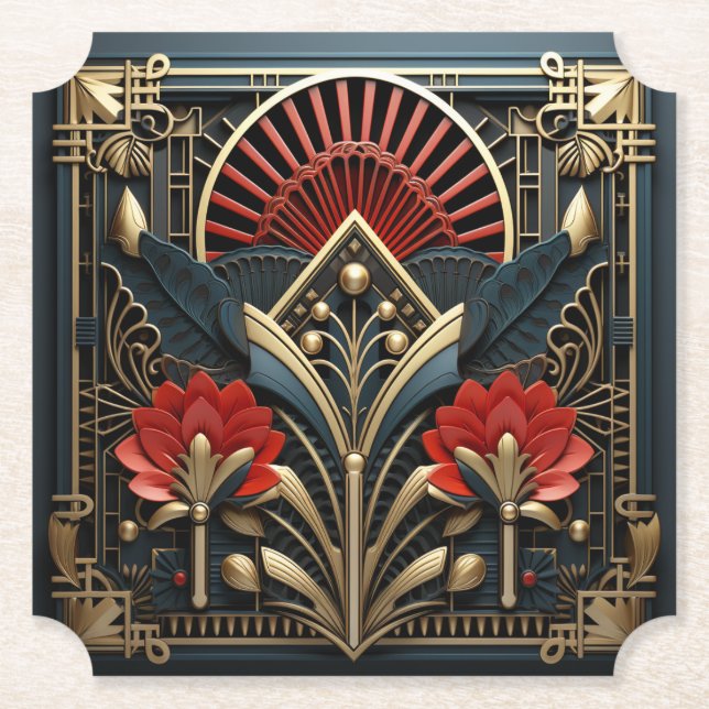 Schöne Kunst, Dichtung und Musik Untersetzer (Vorderseite)