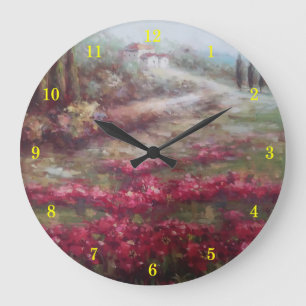 Schöne Kunst-Uhr Große Wanduhr
